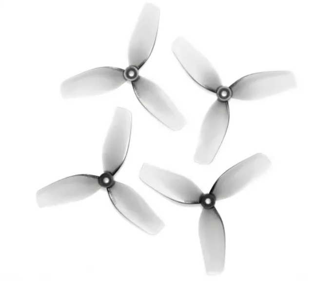 HQ Ultralight Whoop Prop 1.6X1.1X3(40MM) Grey  (2CW+2CCW)-PC-1.5MM Shaft