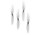 HQProp Ultralight 65MM Grey  (2CW+2CCW)-Poly Carbonate-1MM Shaft
