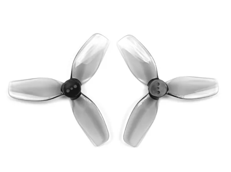 HQProp DT75MMX3 for Cinewhoop Grey (2CW+2CCW)-Poly Carbonate