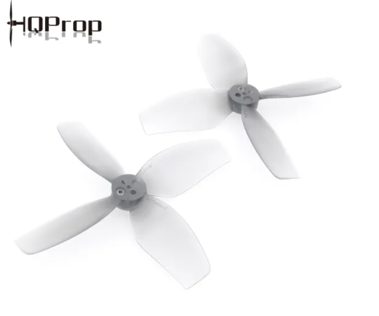 HQProp DT76MMX4 for Cinewhoop Grey (2CW+2CCW)-Poly Carbonate