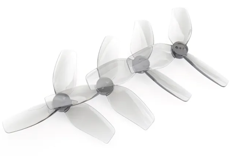 HQProp T76MMX3 V2 for Cinewhoop Grey (2CW+2CCW)-Poly Carbonate