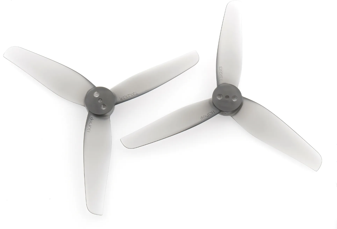 HQProp T3X2X3 Grey （2CW+2CCW)-Poly Carbonate-2MM