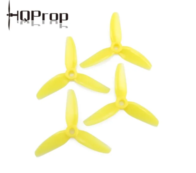 HQ Durable Prop 3X3X3 Yellow (2CW+2CCW)-Poly Carbonate