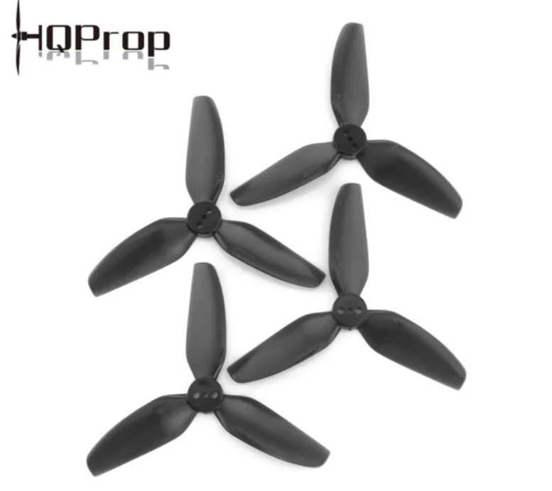 HQ Durable Prop T3X3X3 Black (2CW+2CCW)-Poly Carbonate