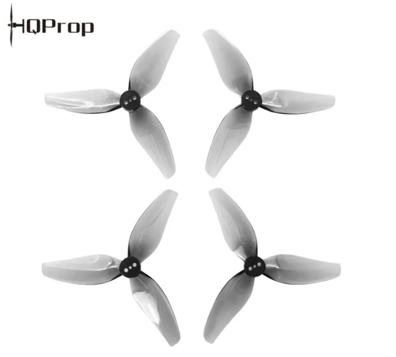 HQProp T3.5X3.5X3 Grey (2CW+2CCW)-Poly Carbonate-1.5MM