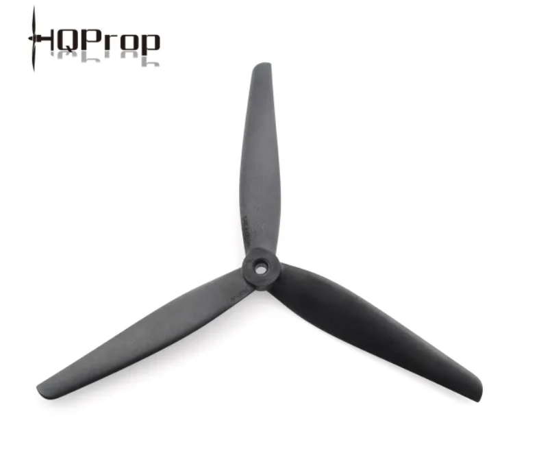 HQ MacroQuad Prop 8X4.3X3(1CCW+CW) Black-Glass Fiber Reinforced Nylon