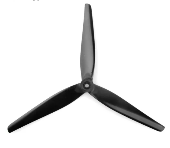HQ MacroQuad Prop 9X4.5X3(1CCW+1CW) Black-Glass Fiber Reinforced Nylon