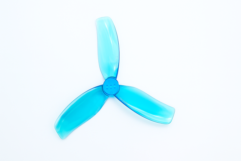 HQProp Duct-T90MMX3 for Cinewhoop Blue (2CW+2CCW)-Poly Carbonate