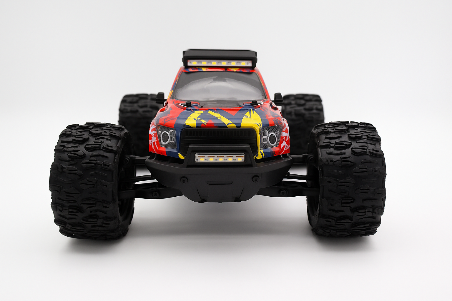 PT14R Ford 3S Remote Control Car Dual Battery Version 2 (Color: Red Yellow)