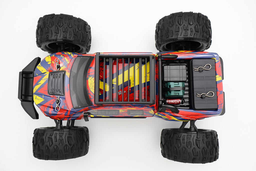 PT14R Ford 3S Remote Control Car Dual Battery Version 2 (Color: Red Yellow)