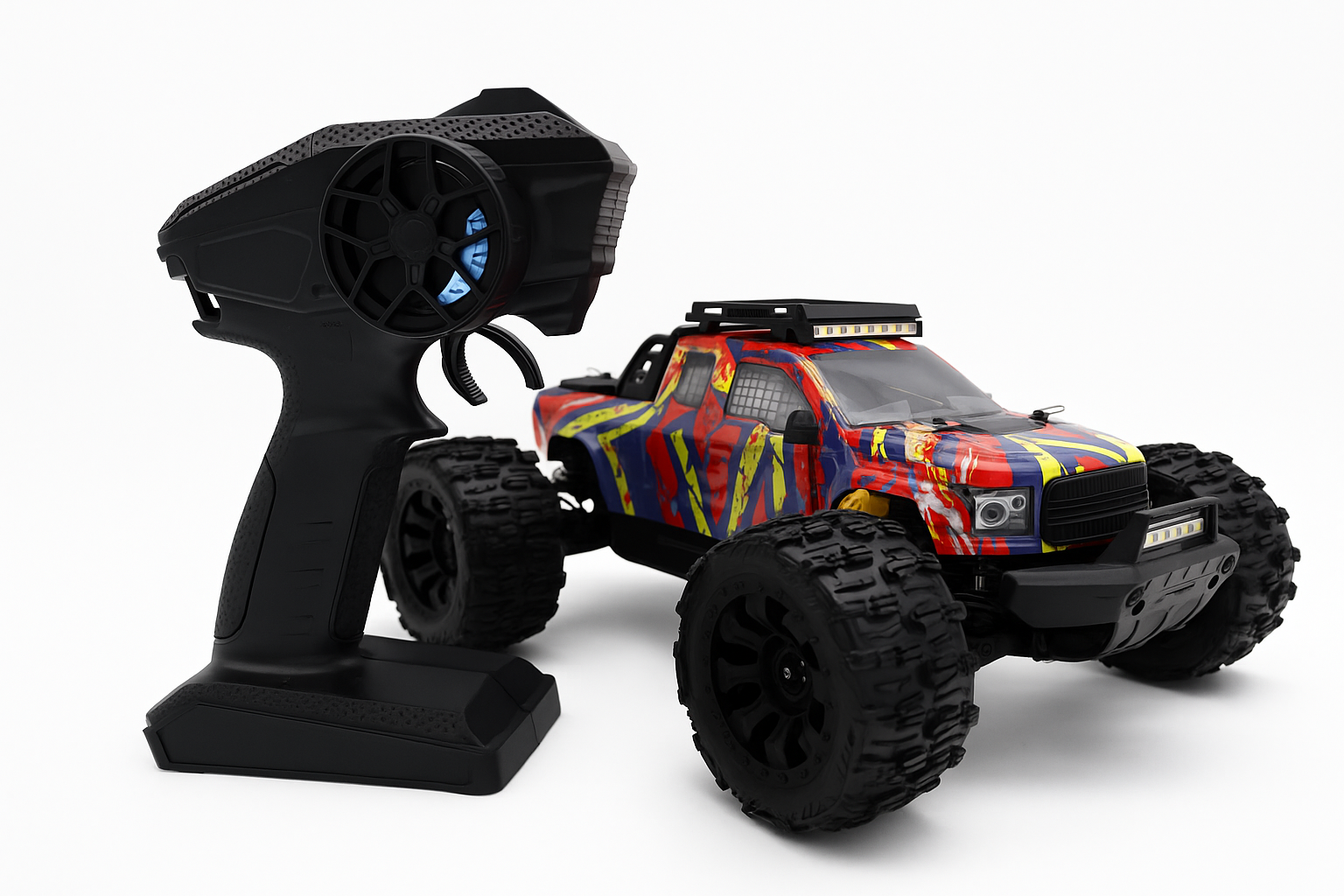 PT14R Ford 3S Remote Control Car Dual Battery Version 2 (Color: Red Yellow)