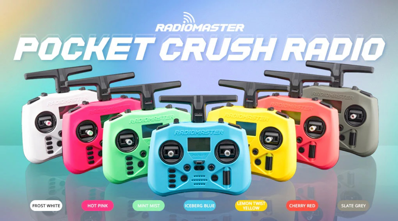 Controller RadioMaster Pocket Crush ExpressLRS (Pink)