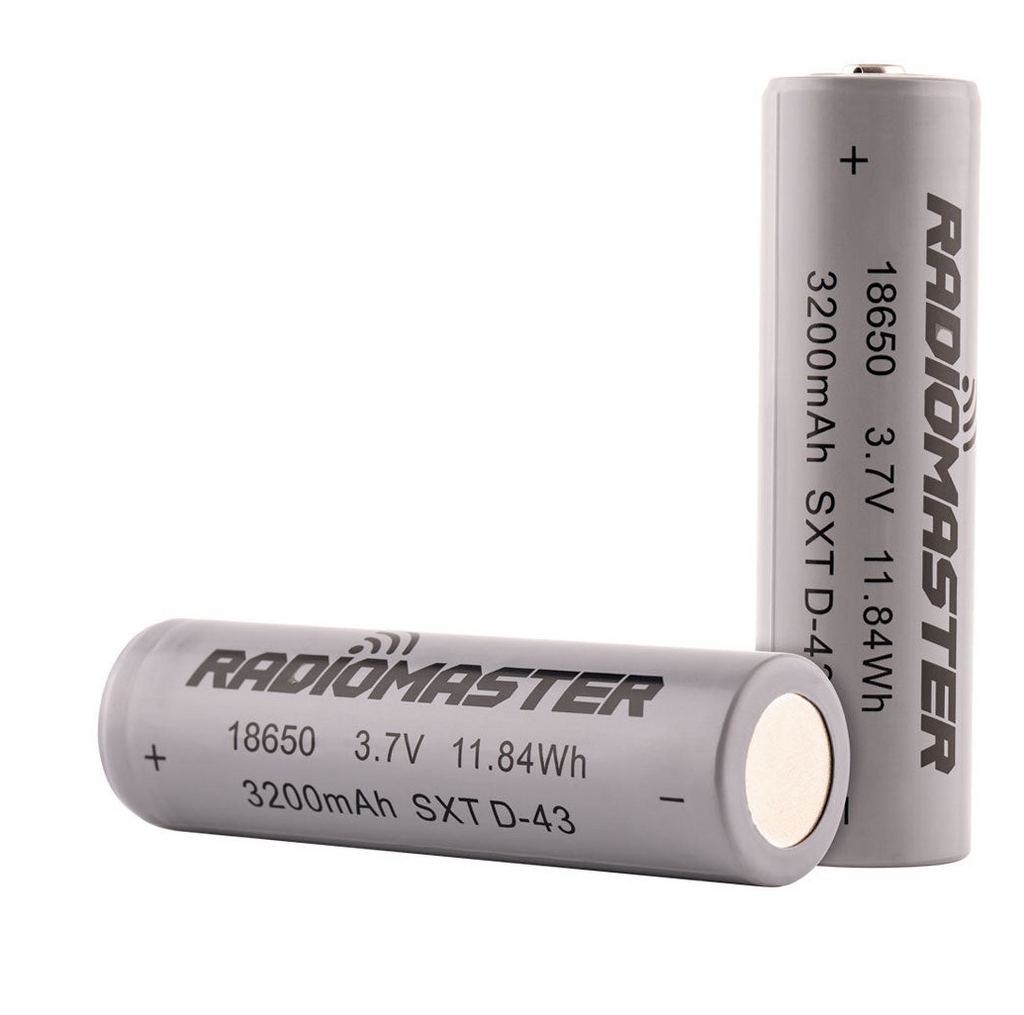 Radiomaster 18650 3,7V 11,84Wh 3200mAh Batteries (2-Pack)