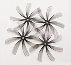 HQProp Duct-89MMX8 for Cinewhoop Grey (2CW+2CCW)-Poly Carbonate