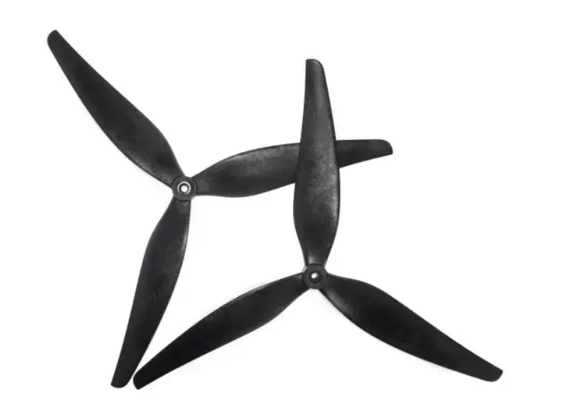 HQ MacroQuad Prop 12X7.5X3(1CW+1CCW) Black-Glass Fiber Reinforced Nylon